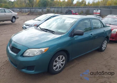 2009 Toyota Corolla Le из США, поврежденный, VIN 1NXBU40E29Z033664